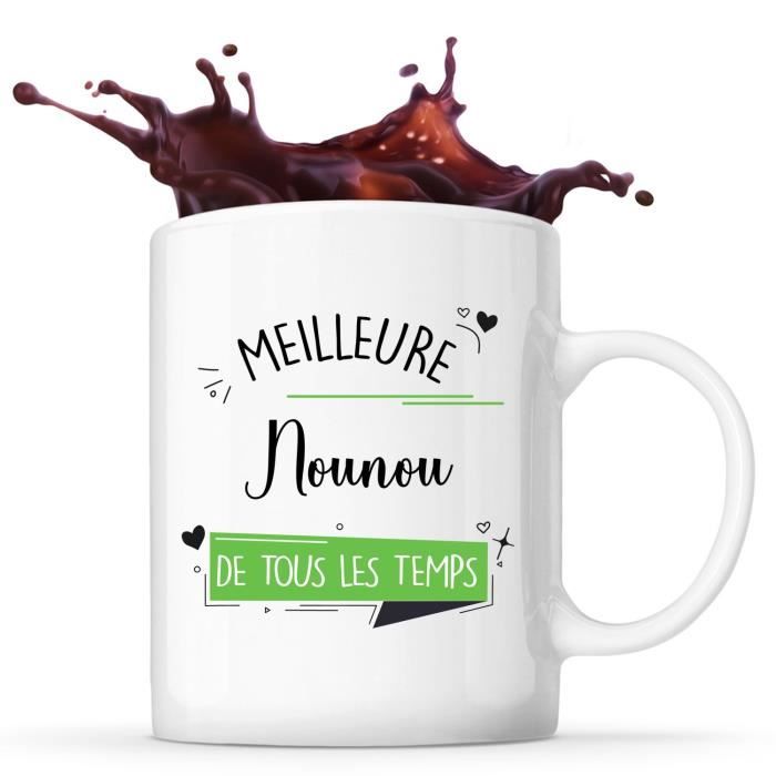 Tasse La Nounou Chouette Café  Idée Mug Cadeau Travail Humour Collègue  Femme Anniversaire Noël - Cdiscount Puériculture & Eveil bébé