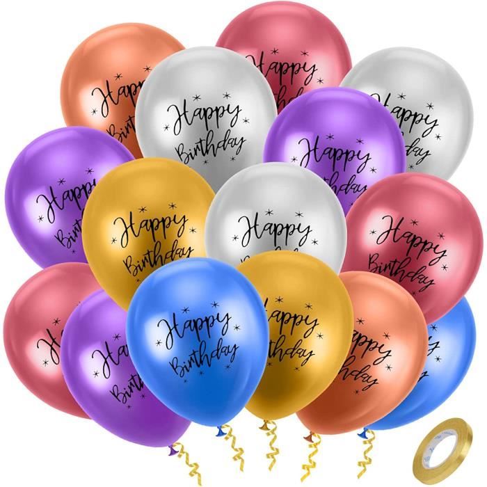 100 ballons en latex pour fête - Test et Avis 100 ballons en latex pour fête - Test et Avis