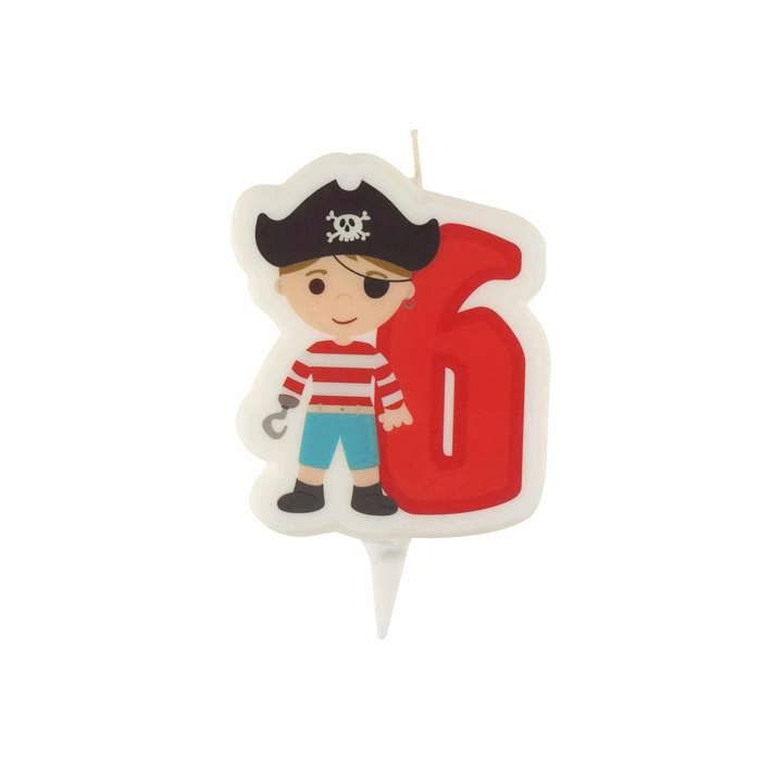 Bougie D Anniversaire Pirate Chiffre 6 Cdiscount Maison Bougie D Anniversaire Pirate Chiffre 6 Cdiscount Maison