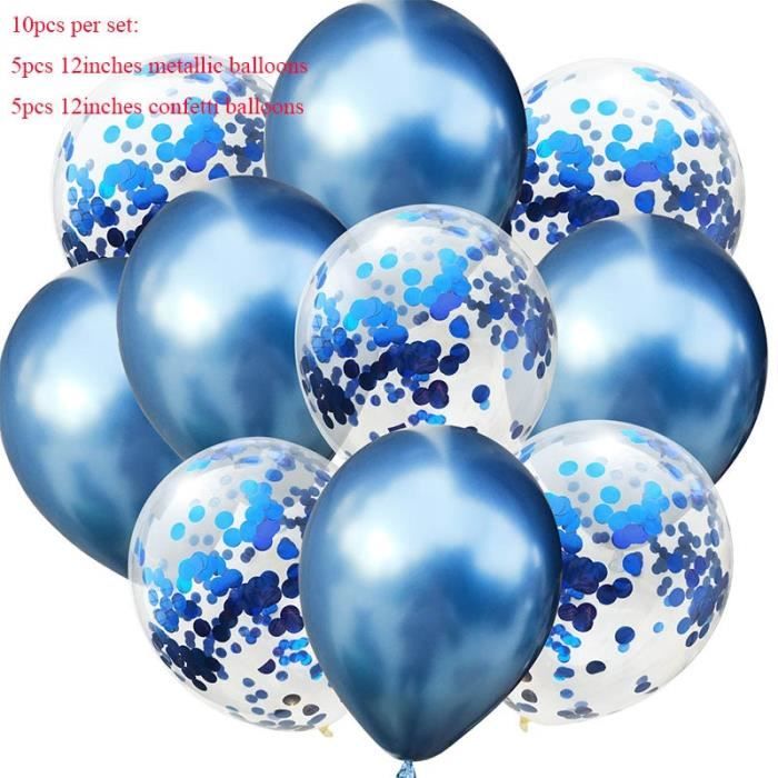 Fetes Occasions Speciales Ballons Articles De Fete 12 Confettis Rempli Ballons Joyeux Anniversaire Fete De Mariage Decoration De Noel