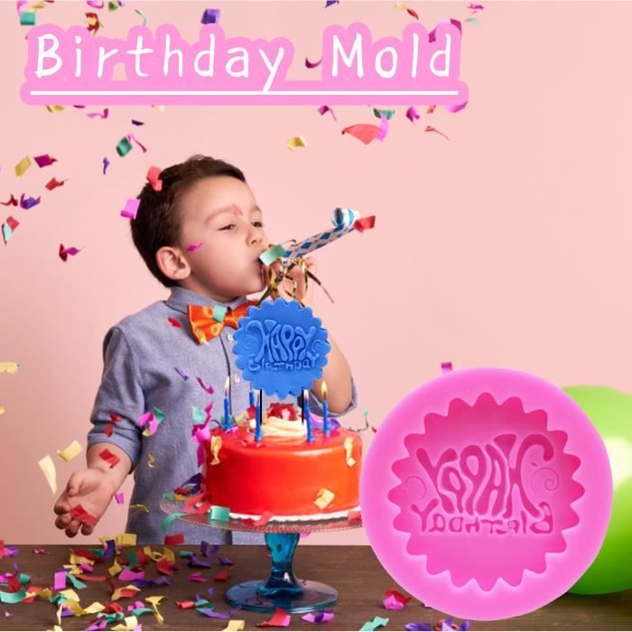 Joyeux Anniversaire Gateau Moule Silicone Lettre Moule Et Numero Chocolat 723 Cdiscount Maison