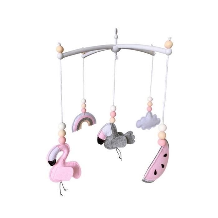 Decoration Murale Support De Berceau Mobile Pour Bebe Mignon Support Rotatif A 360 Degres Jouets Suspendus Cloche Type E Cdiscount Maison