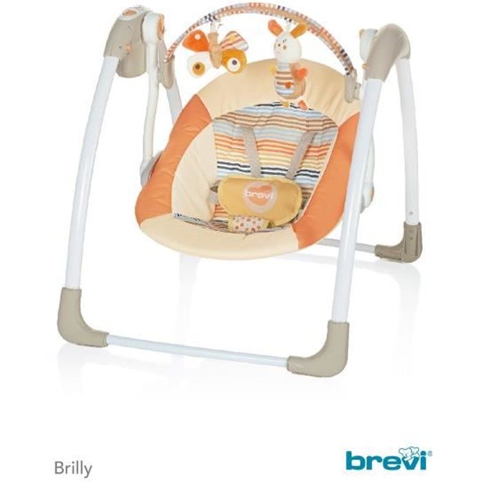 BREVI Balancelle Bébé Brilly Lovely 2 Positions Nouveau modèle