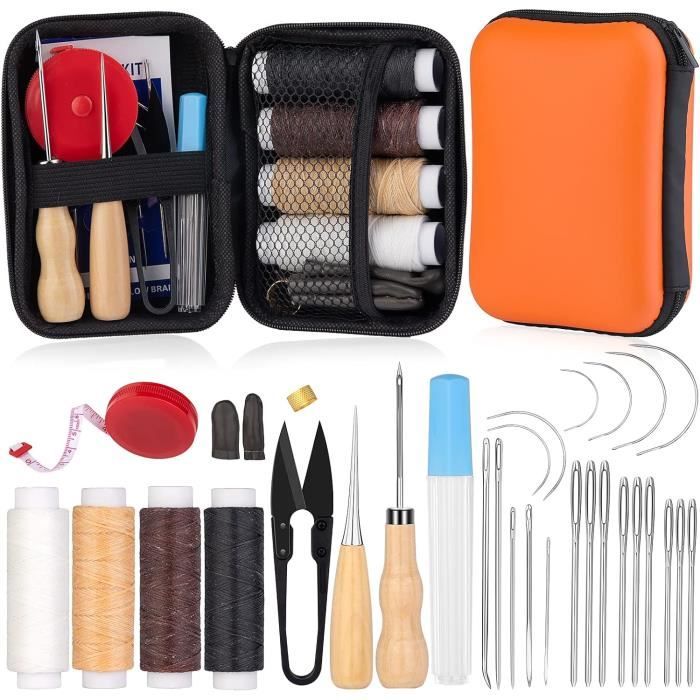 Kit De Couture TOPSEAS 335 Pièces - 43 Bobines De Fil, Aiguilles, Ciseaux, Dés à Coudre - Portable Pour Voyage Et Débutants
