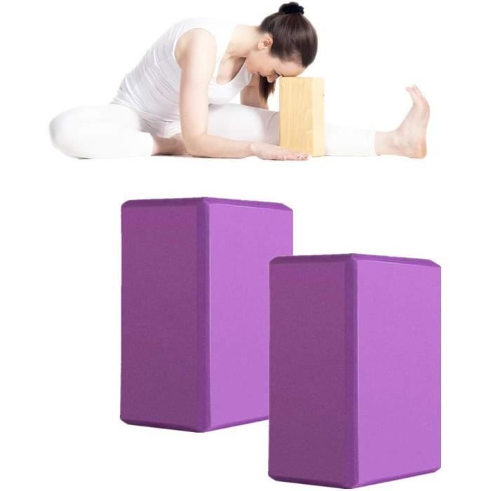 Blocs De Yoga Steady Doggy - Lot De 2 - 23x15x10 Cm - Haute Densité EVA - Orange - Neufs Sous Film