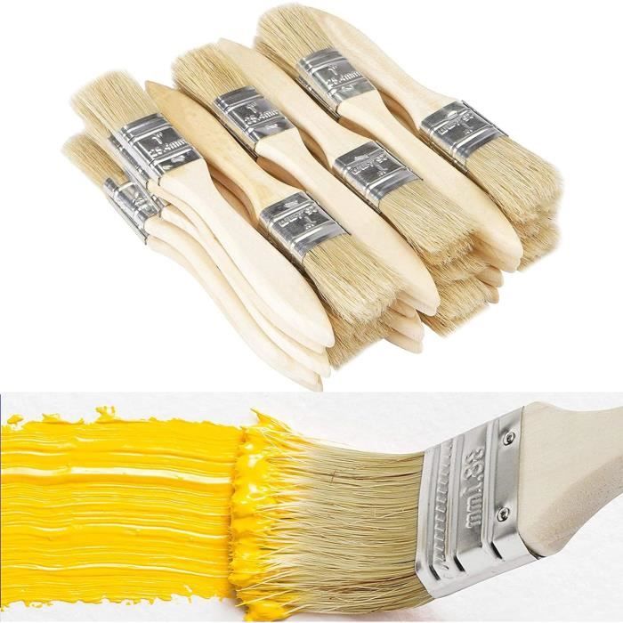 Pinceaux Pour Peinture à L'huile Avec étui 10 Pcs | | Magasin