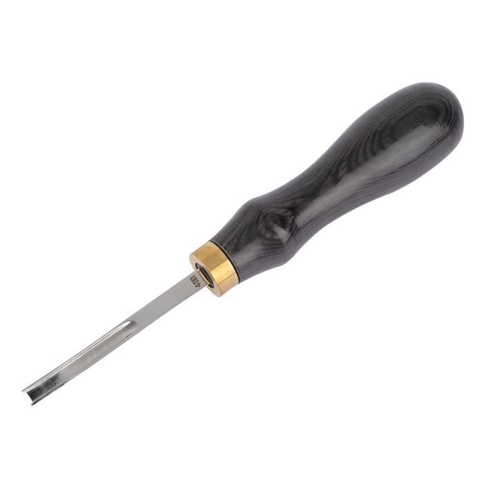 ZJCHAO outil de bordure en cuir Maroquinerie Edge Beveler Skiving DIY Craft Tool Outil de coupe