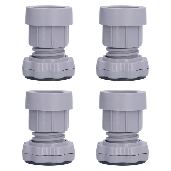 2 Supports Réglables Pour Machine à Laver - Base Antidérapante Charge 300 Kg - Pour Lave-linge, Frigo, Meubles - 13