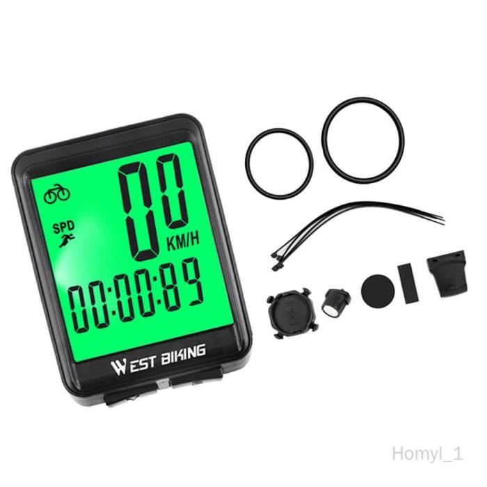 URAQT Compteur de Vélo, étanche Ordinateur de Vélo 19