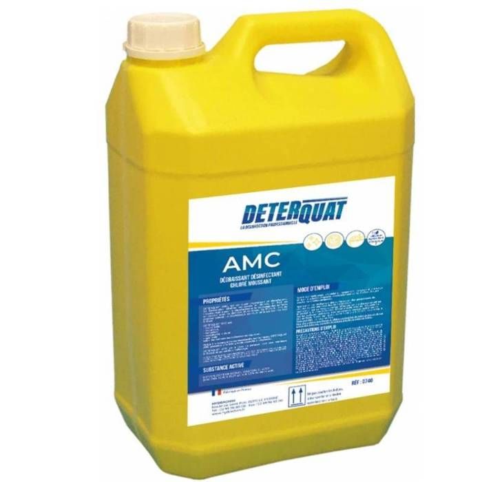 HYDRACHIM - Dégraissant désinfectant - Déterquat AMC - 5L