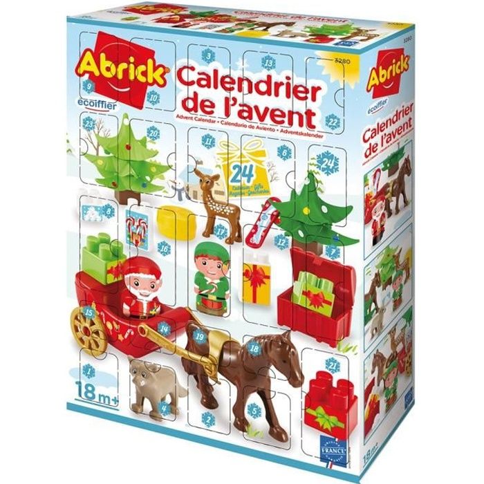 Calendrier De L Avent Ecoiffier Soldes Cdiscount Maison