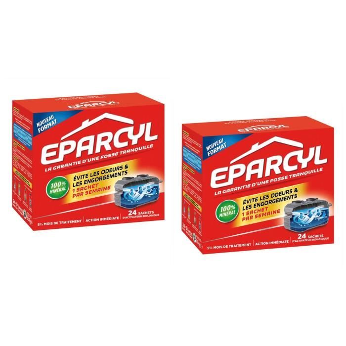 Lot De 2 Sachets Eparcyl 200g - Activateur Biologique Pour Fosse Septique - Neuf Sous Blister