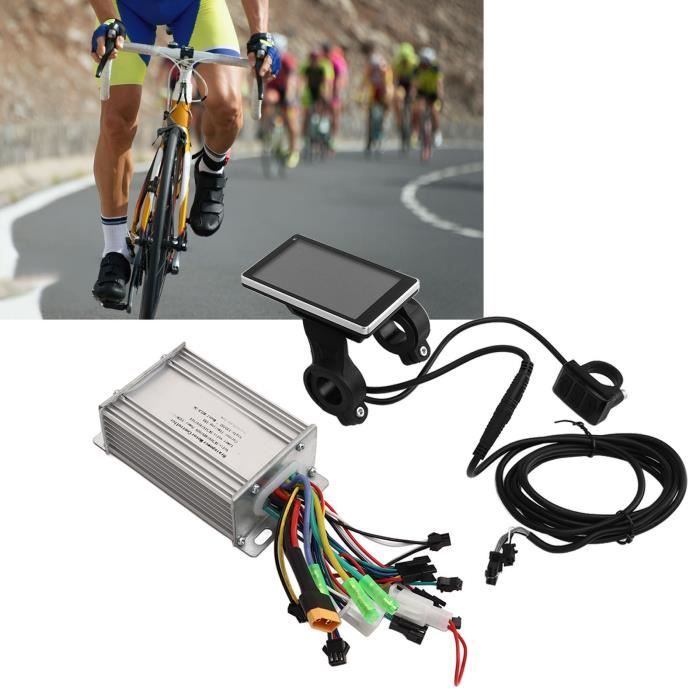 Contrôleur Moteur Vélo électrique 36V-60V 450W-500W - Avec écran LCD Couleur EN06 | Sine Wave Silencieux - 5