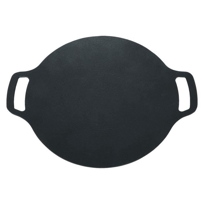 Plaque De Barbecue Coréen Antiadhésive 30cm - Gril Pour Cuisinière Ou Camping - Multifonction