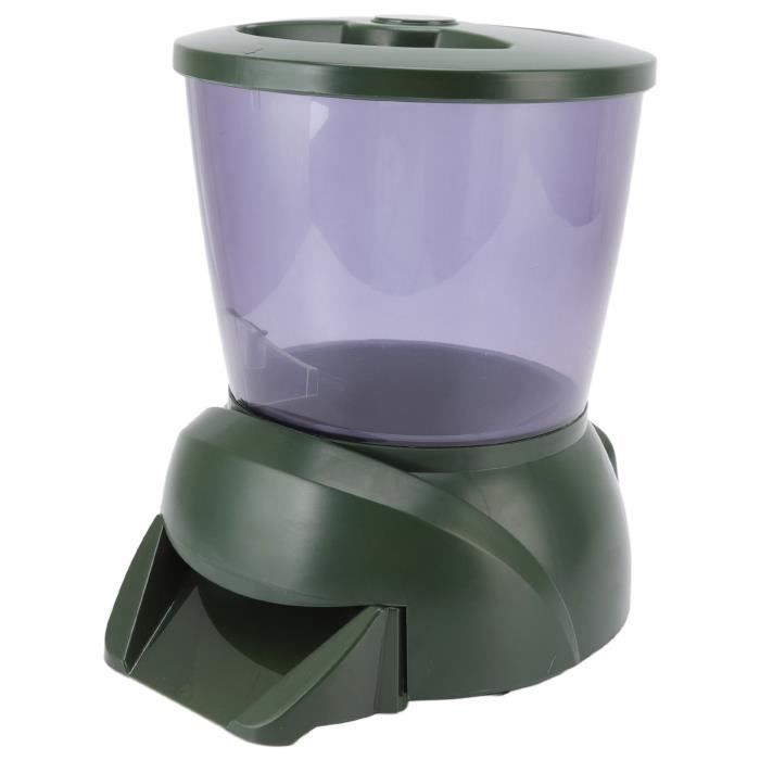 Comparer les prix de Garosa Mangeoire pour poissons d'aquarium 3.8L distributeur automatique de poisson LCD écran alimenté par batterie distributeur