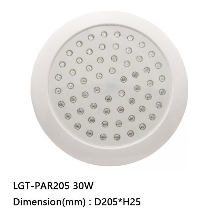 Projecteur LED Par56 Piscine 20W RGB - IP68 Étanche Télécommande - Éclairage Piscine Extra Plat