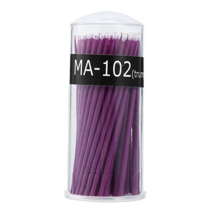 200 Pièces Matériel Dentaire Jetable - Micro Brosses Applicateurs Cylindre/fine