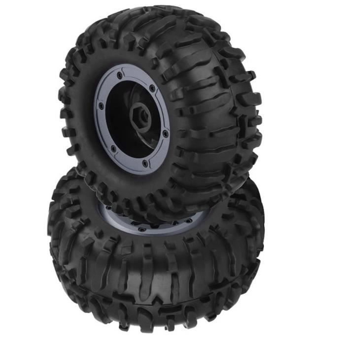 Acheter Pneus en caoutchouc sur chenilles RC pneus de voiture RC 1.9 pouces 4 pièces de remplacement pour voiture TRX4 SCX10 90046 90047 CC01 RC