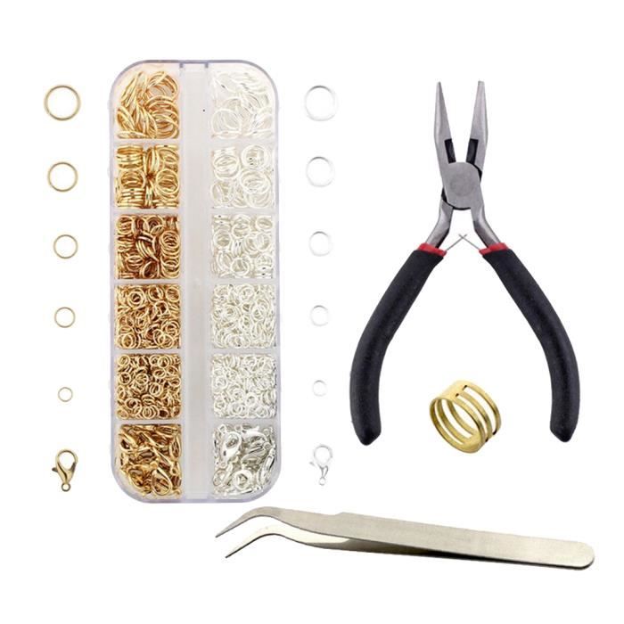doré et argenté pour la fabrication de bijoux Vidillo Lot de 26 fermoirs magnétiques pour colliers parfait pour bracelet de cheville 