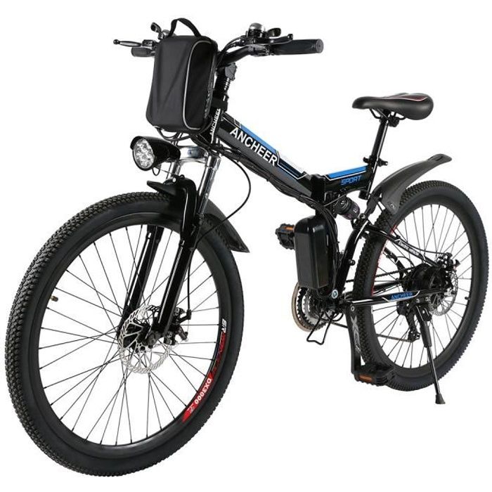 ANCHEER V lo homme v lo lectrique montagne pliable avec batterie