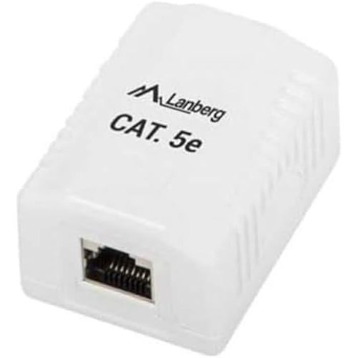 Lanberg OS5 0001 W boîte de jonction réseau Cat5e - vue 2