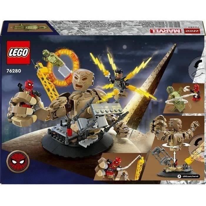 Lego Marvel Spider man Contre 'homme sable : La Bataille Finale 76280 Lego - vue 5