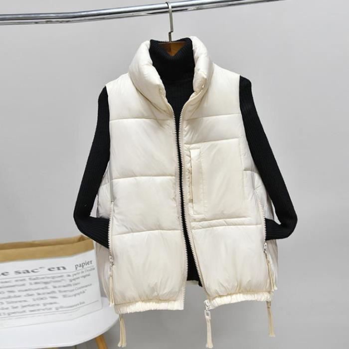 Gilet Sans Manche Enfant Fille MaNMaNing Enfants Manteau Hiver