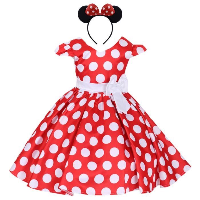 robe minnie rouge