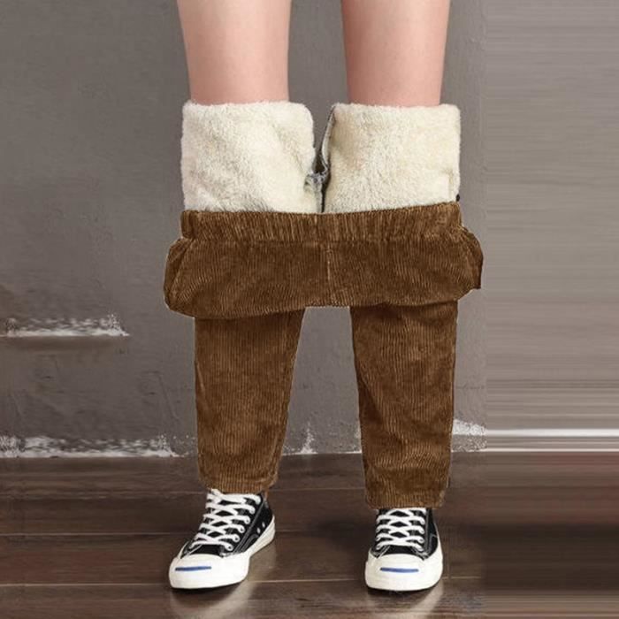 Lot De 2 Leggings Femme BRUBAKER - Coton, Taille Haute, Noir, Côtes, Neuf Avec étiquettes