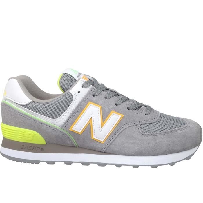 New balance femme grise et jaune outlet