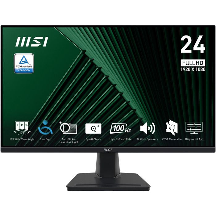 MSI Pro MP245G écran plat de PC 60 5 cm 23.8 1920 x 1080 pixels Full HD LCD Neuf - vue 4