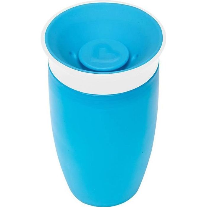 Munchkin Tasse D Apprentissage Sans Poignees 360 Miracle Bleu Cdiscount Puericulture Eveil Bebe