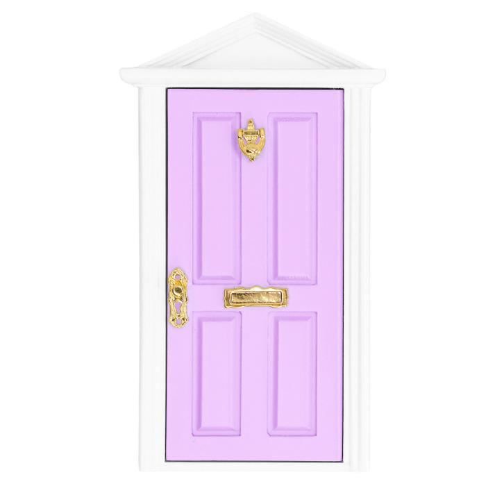 Porte de maison de poupée 1-12 porte en bois miniature - Jeux - Jouets Porte de maison de poupée 1-12 porte en bois miniature - Jeux - Jouets