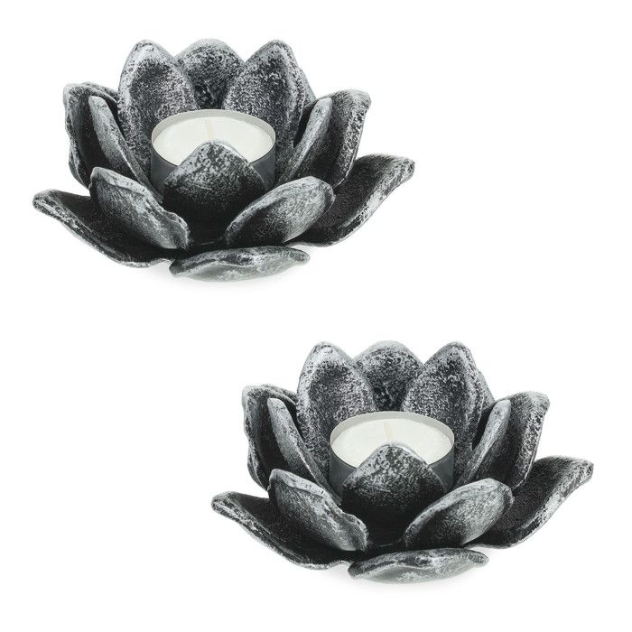 Bougeoir Fleur De Lotus Photophore Cristal Fleur De Lotus - Bougeoir Décoratif Noël Mariage Fête Bougeoir Bougie Chauffe-plat