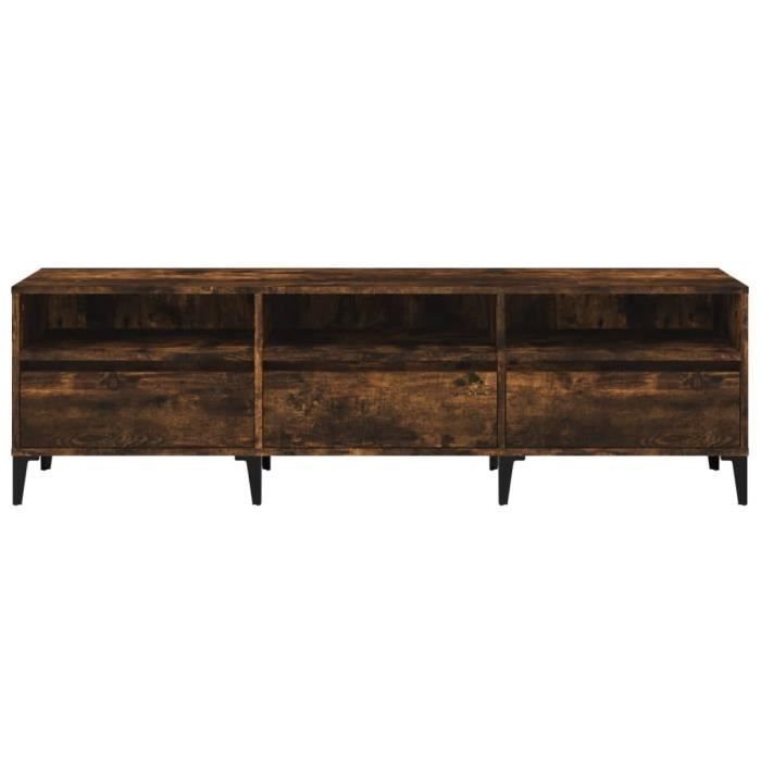 vidaXL Meuble TV 105x33x46 cm Bois massif de récupération vidaXL Meuble TV 105x33x46 cm Bois massif de récupération
