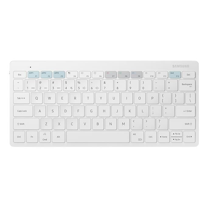 SAMSUNG EJ-B3400BWGGDE CLAVIER POUR TABLETTE BLANC BLUETOOTH QWERTZ AL