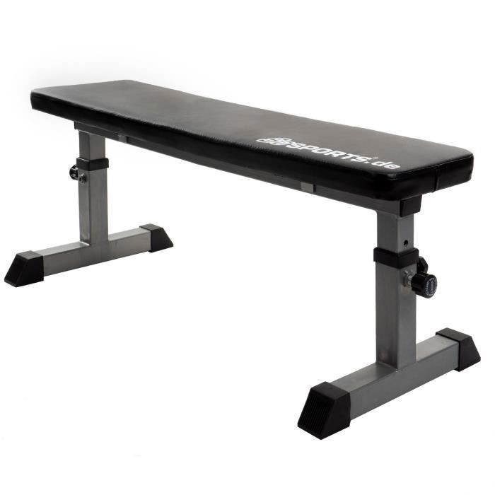 Banc De Musculation Réglable - Siège Et Dossier Inclinables, 200 Kg Max, Pour Maison