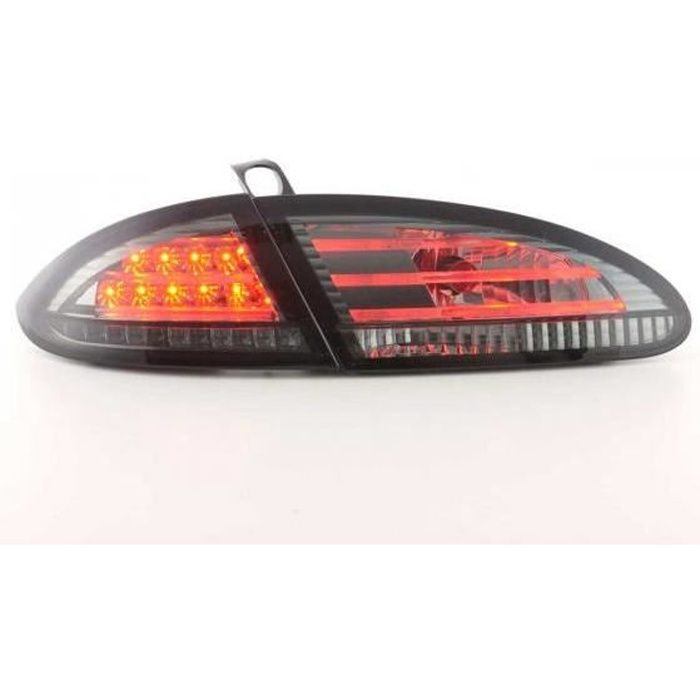 LED Feux arrières pour Seat Leon (type 1P) année 05-, noir - - année: 2005- couleur: noir