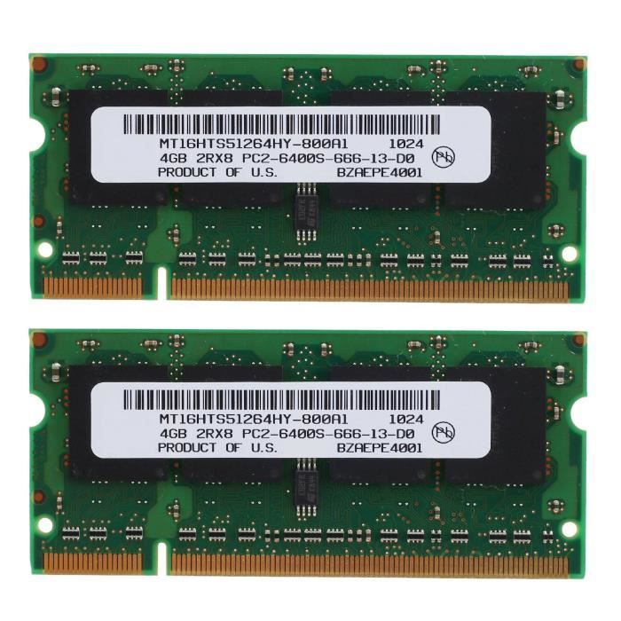 Memoria Laptop Crucial 8GB Kit Memoria RAM Crucial DDR2 SODIMM Per Laptop - 2 Moduli Da 4GB, PC2-6400 (800MHz), 200 Pin Ibm 486 - Foto 11