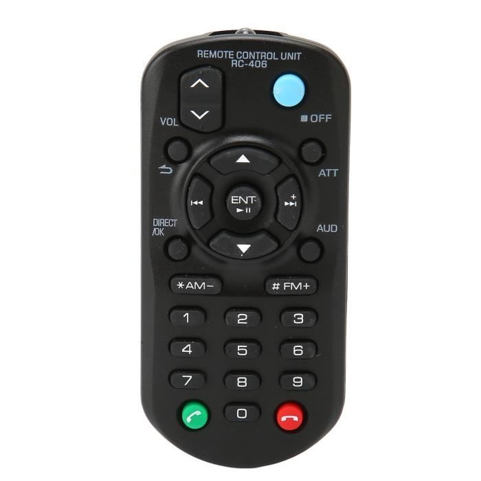 RC 406 Compatible pour Kenwood KDC X398 KDC 200UB KDC 170Y