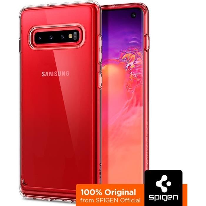 reactie muziek bonen Spigen Ultra Hybrid Case Compatibel Met Samsung Galaxy S10 Hoesje -Crystal  Clear | uniquegroup.ind.in