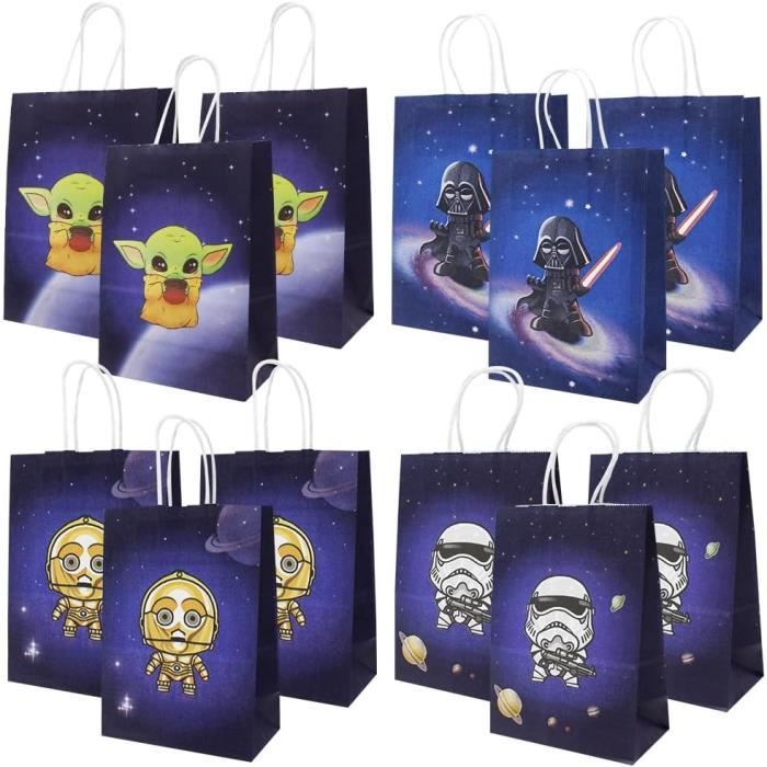 Yoda Sac Cadeau Star Wars Sacs Fête Sacs en Papier de Youda Sac Cadeau