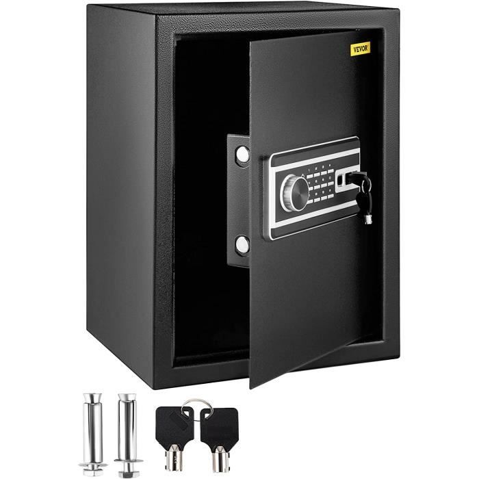 Coffre-Fort Biométrique à Empreintes Digitales 22,6 L - Coffres forts pour armes de poing (12103038