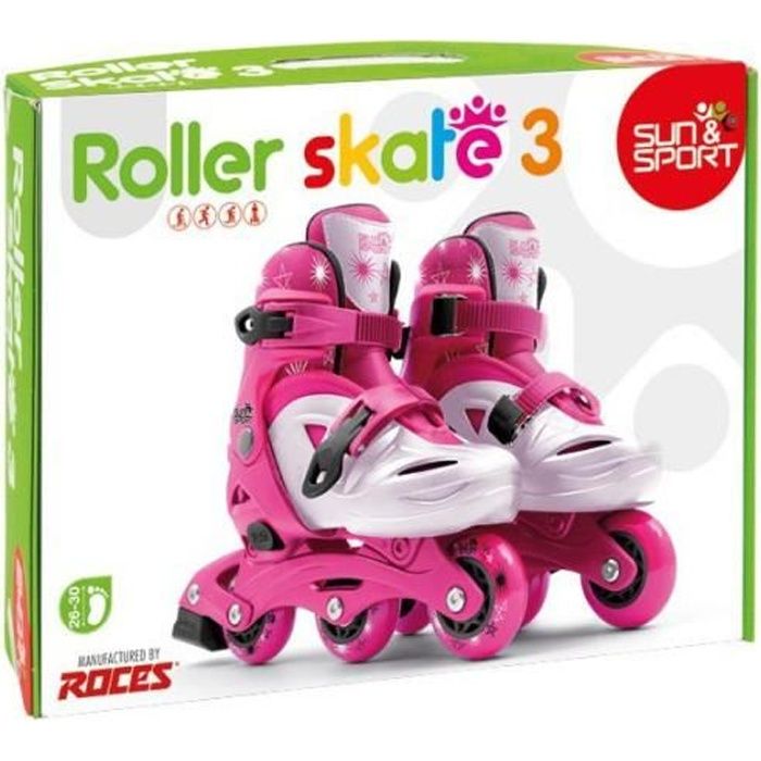 Rollers bleus taille 26-30 SUN and SPORT : King Jouet, Skates