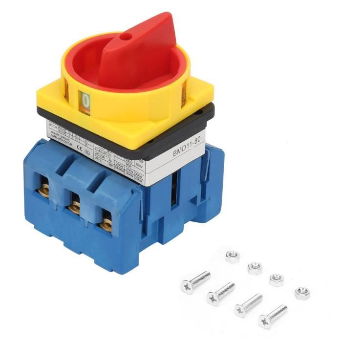 Interrupteur Disjoncteur De Charge 25A/32A - 3 Pôles 2 Positions - Pour Machines-outils, Industrie