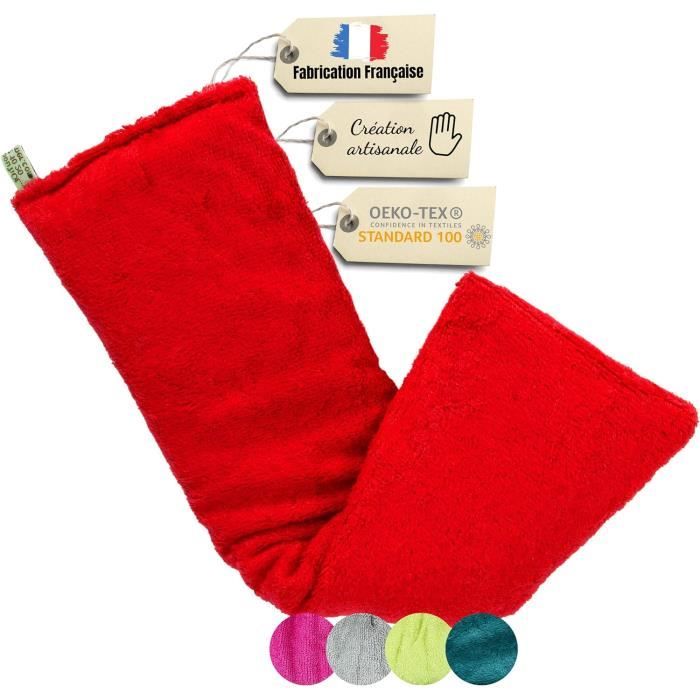 Bouillotte Ceinture Anti-Colique Pour Bébé - Chaleur Douce Aux Haricots Rouges, Réglable, Soulage Ventre - Beige