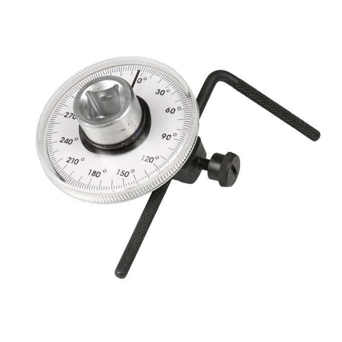 Clé Dynamométrique Angulaire 1/2 QWORK - Bras Magnétique Et à Griffes - Serrage Précis - 548mm