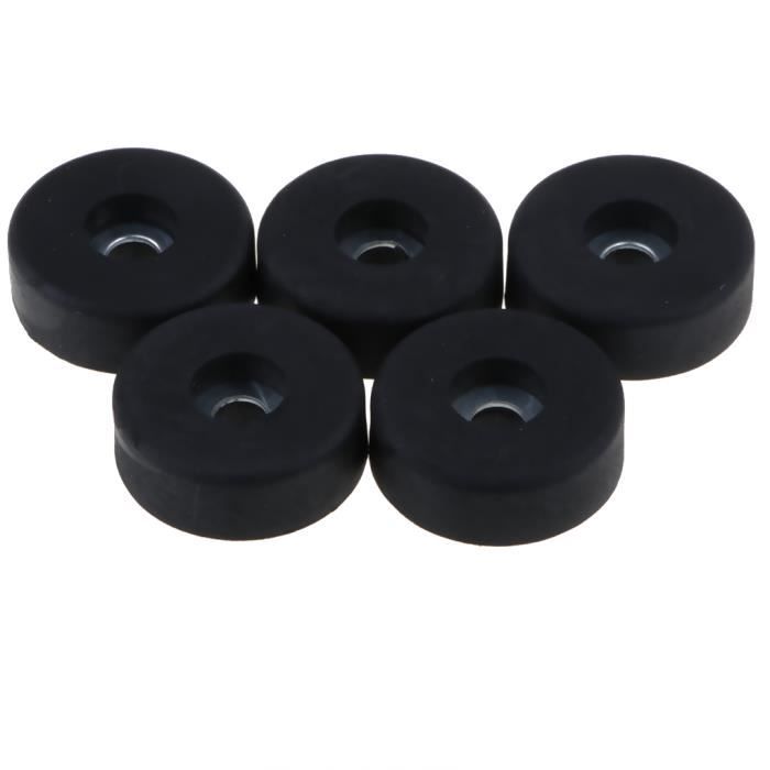 Uonlytech 12 Pieds En Plastique Anti-Vibration Pour Amplificateur - Coussinets Isolation Audio
