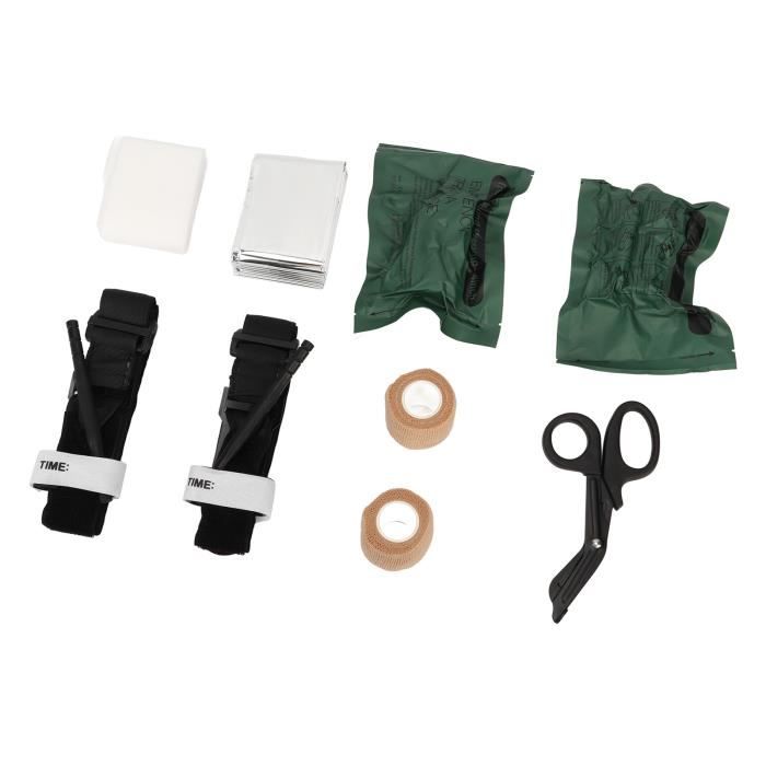 Trousse De Premiers Soins Sac à Dos Premiers Secours Poche Vide De Premiers Secours Pour Urgence Randonnée Randonnée Camping Voyage(Noir