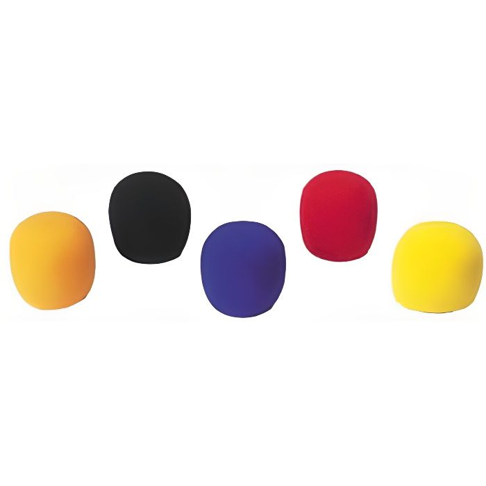 Samson WS5E - Lot De 5 Bonnettes Pour Micro-Casque Couleurs Panachées